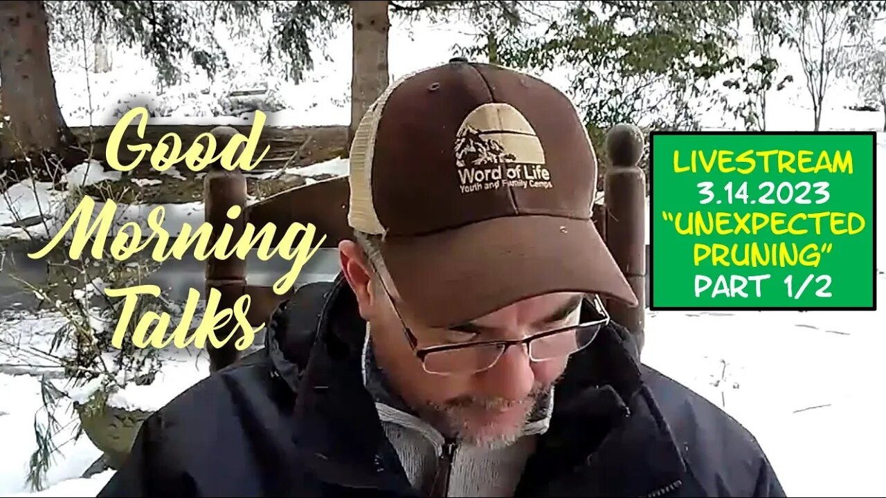 Good Morning Talk on March 14th, 2023 "Unexpected Pruning" Part 1/2