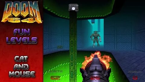 Doom 64: Fun Levels - Cat and Mouse (with commentary) PS4