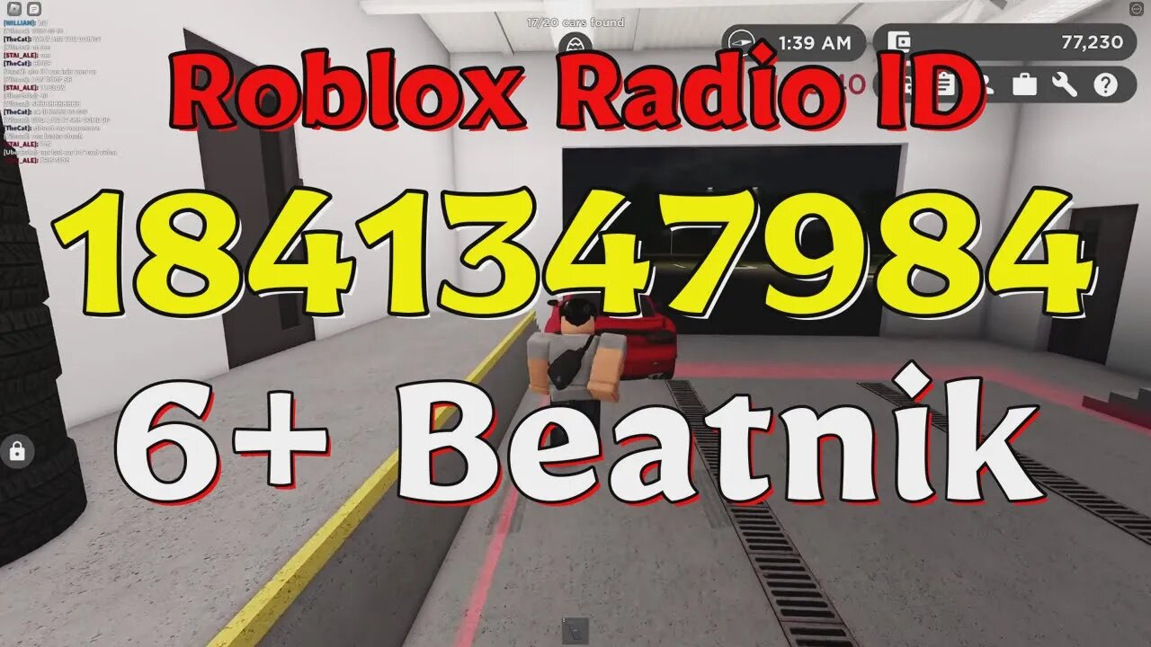 Beatnik Roblox Radio Codes/IDs