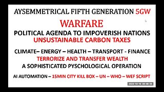 FIFTH GENERATION 5G-WARFARE IS AN ALL DOMAIN ATTACK ON THE CIVILIAN POPULATION