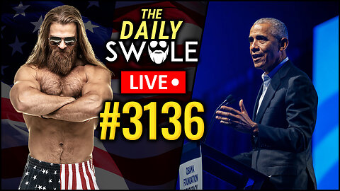 Obama Gives Another Swindling Speech, The Grift Continues | The Daily Swole #3136