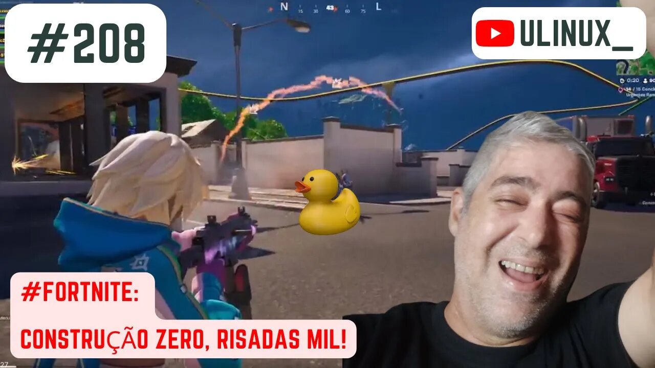 #Fortnite: Construção Zero, Risadas Mil!