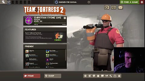 TF2 "Trans Lesbian Space Manipulators Will Never Let You Revolt" Christian Stone LIVE ! Team Fort…