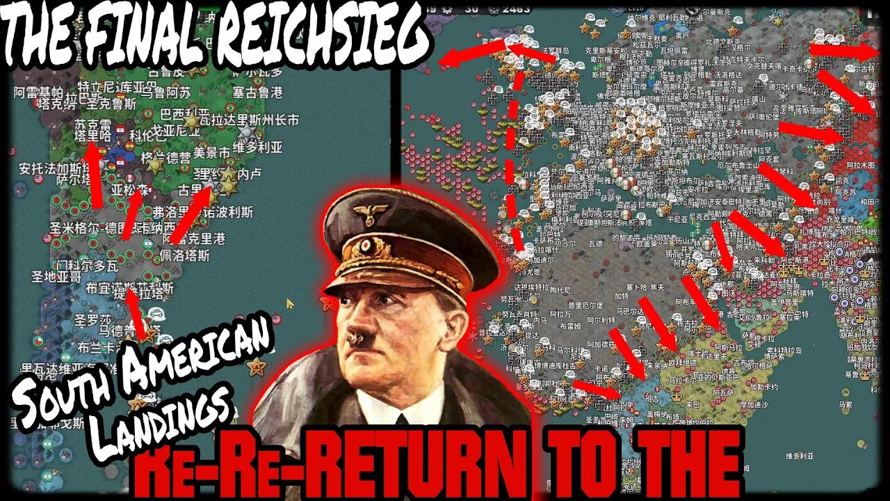 LANDED IN THE AMERICAS! THE FINAL REICHSIEG