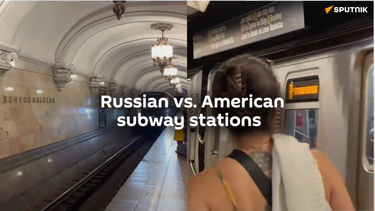 Subway stations: Russia vs. US