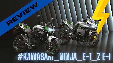 The 2024 Kawasaki Ninja e-1 & Z e-1 Unveiled!