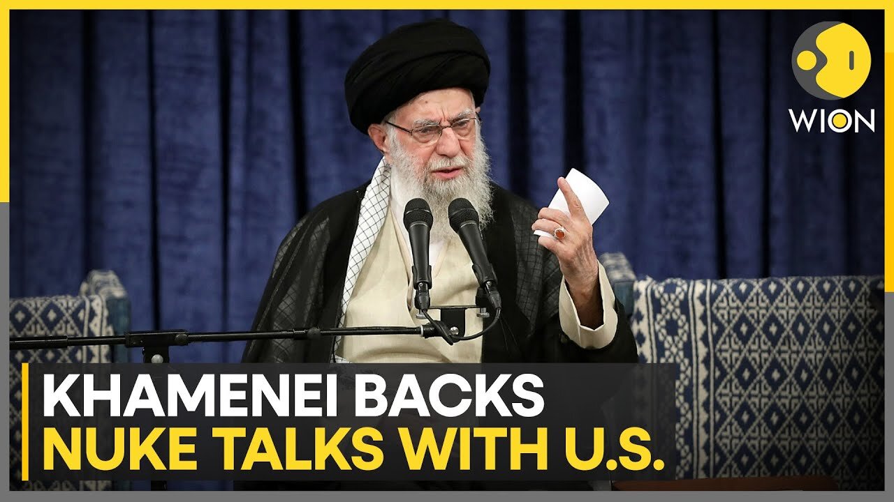 Iran's Supreme Leader Khamenei backs nuclear talks with US | Latest English News | WION