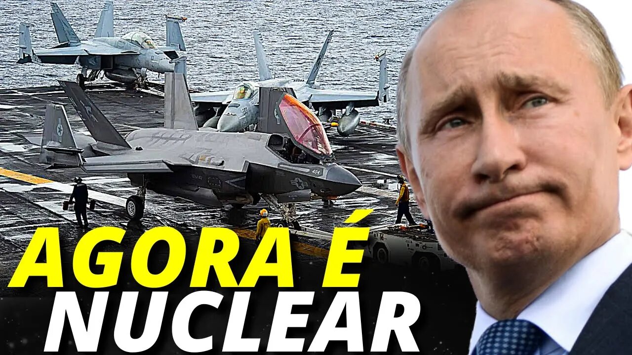 RUSSOS CHOCADOS ! Caças F 35 da OTAN estão prontos para armas nucleares