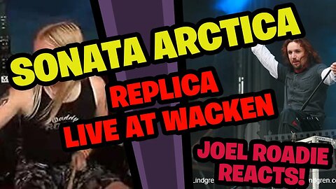 Sonata Arctica - Replica Live At Wacken 2008 - Roadie Reacts