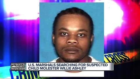 Detroit's Most Wanted: Willie Ashley accused of sexually assaulting child