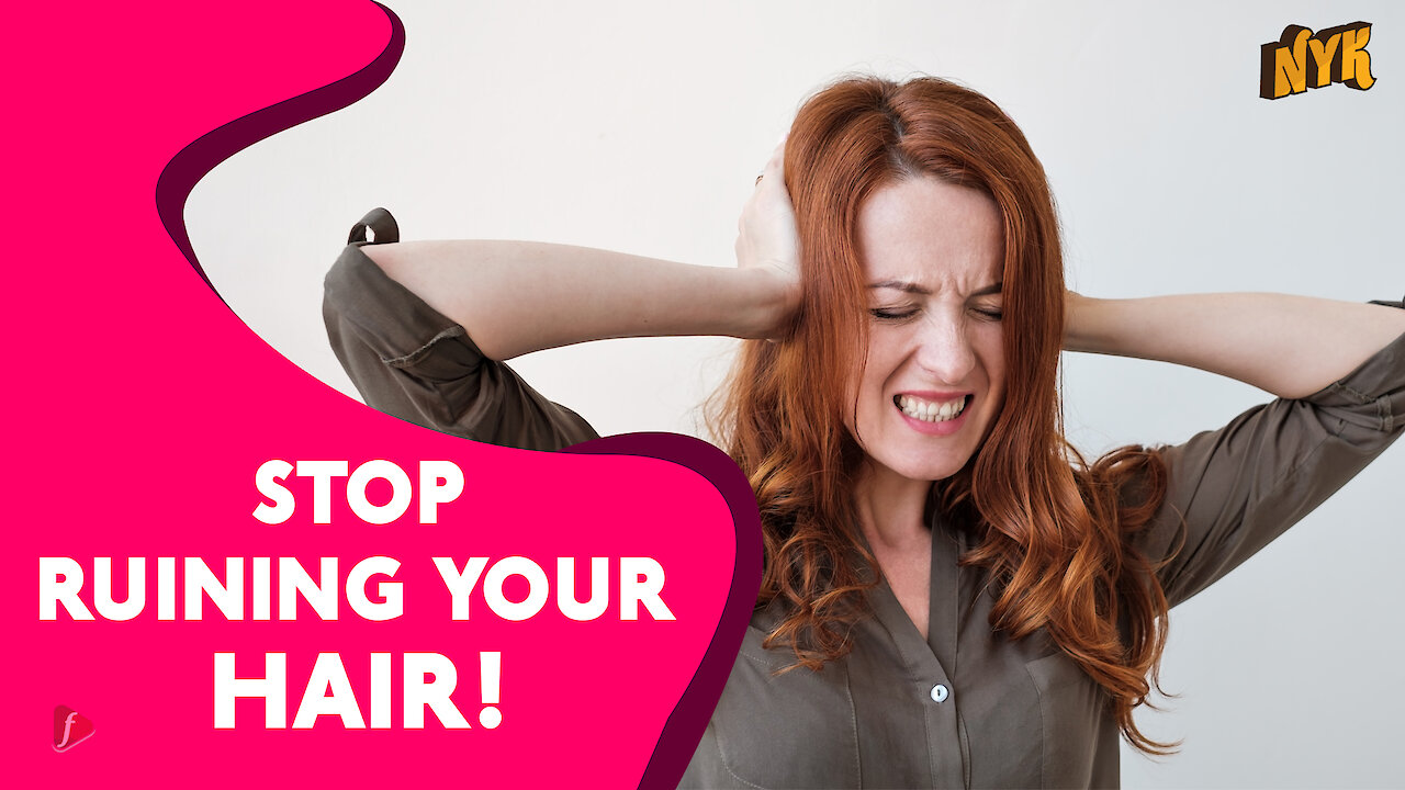 4 Habits That Are Really Bad For Your Hair :) :)