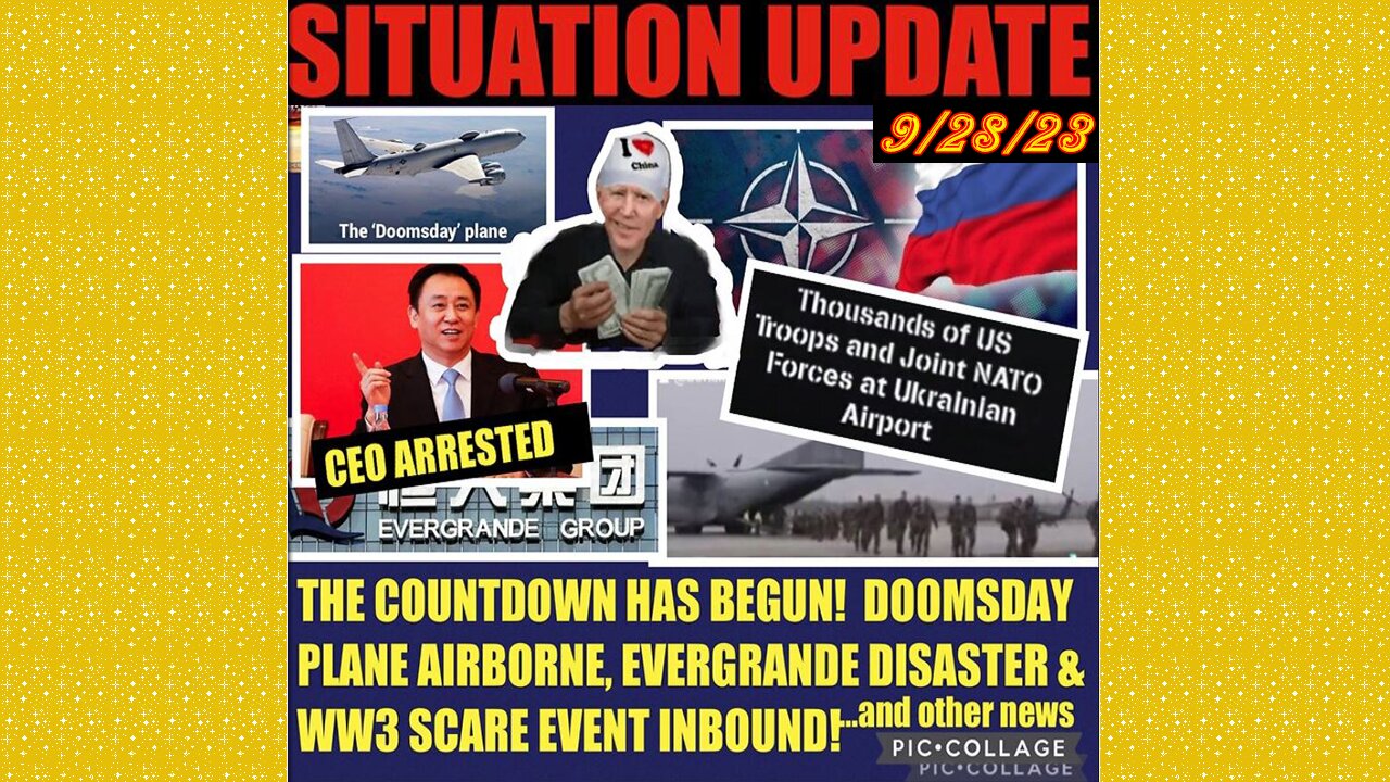 SITUATION UPDATE 9/28/23 - Trump & Q, Dr Steven Greer Says Prepare Now, Gcr/Judy Byington Update