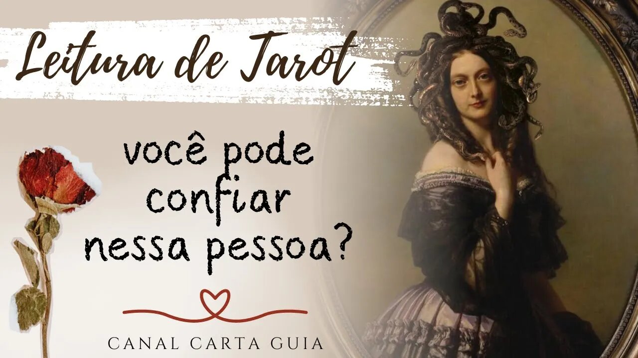 🤔 ESSA PESSOA É CONFIÁVEL? VOCÊ PODE CONFIAR NESSA PESSOA? | LEITURA DE TAROT ✨️