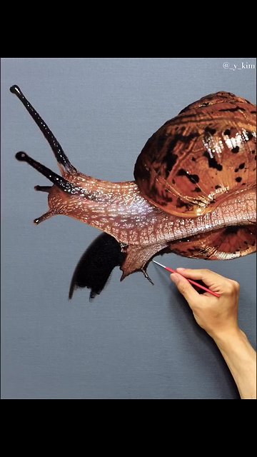 Time lapse shows off artist's incredible oil painting