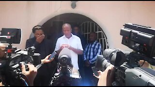 SOUTH AFRICA - Johannesburg - Julius Malema visits the family of Enoch Mpianzi, to convey condolences - Video (NZr)