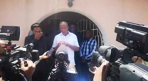 SOUTH AFRICA - Johannesburg - Julius Malema visits the family of Enoch Mpianzi, to convey condolences - Video (NZr)