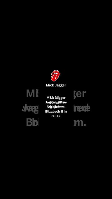 "Rocking with the Stones: Bite-sized Insights" Mick Jagger #shorte' #rollingstones #rocknroll