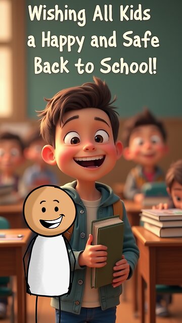 Wishing All Kids a Happy and Safe Back to School! 🎒