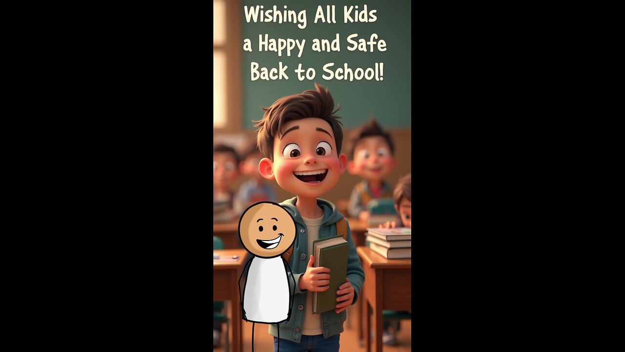 Wishing All Kids a Happy and Safe Back to School! 🎒