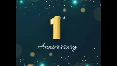 1 year anniversary on YT