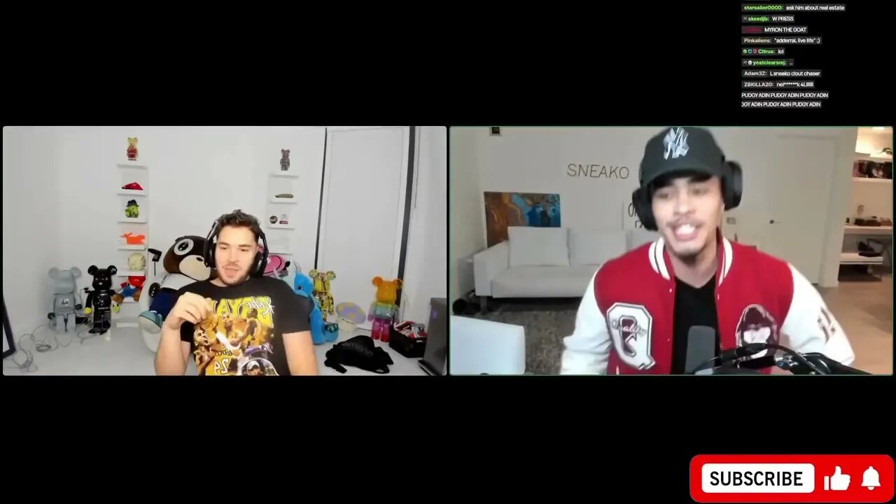 Sneako catches Adin Ross Slipping Ft SalimTheDream