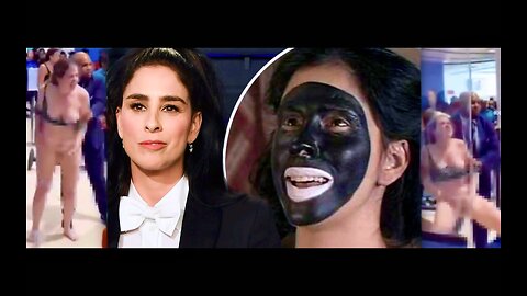 White Woman Strips Naked For Black Men At Airport As Sarah Silverman Shows Off Jewish Privilege