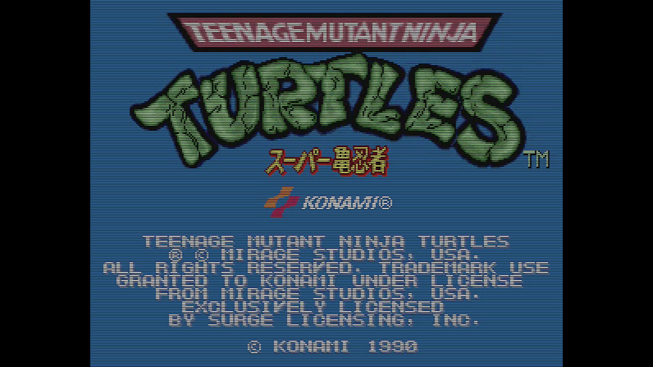 TEENAGE MUTANT NINJA TURTLES Giochi anni 80 SALA GIOCHI