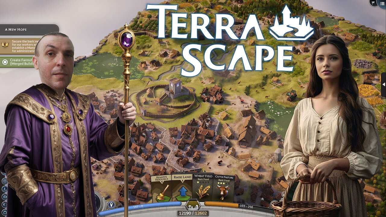 Is It A Bird? A Plane? No, It's My Amazing Kingdom In The Sky! Let's Play TerraScape!