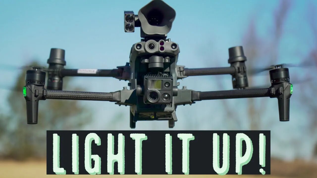 Light It Up! - Spotlight/Speaker for a Drone