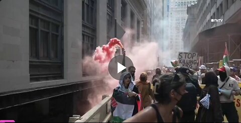 On Sept. 2, supporters of Hamas and Hezbollah demonstrated in New York City following