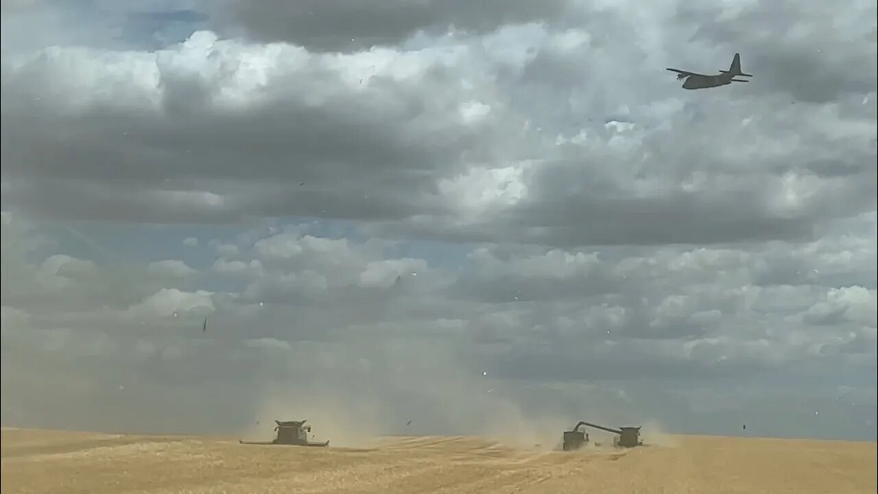 When The Smoke Clears / Day 22 Highwood Montana Wheat Harvest (August 10)