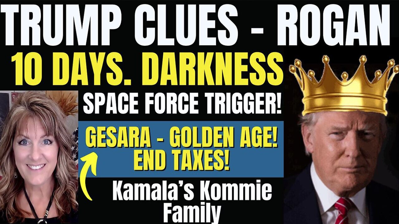 Melissa Redpill Update 10.28.24: "TRUMP CLUES-ROGAN, GESARA! 10 DAYS"