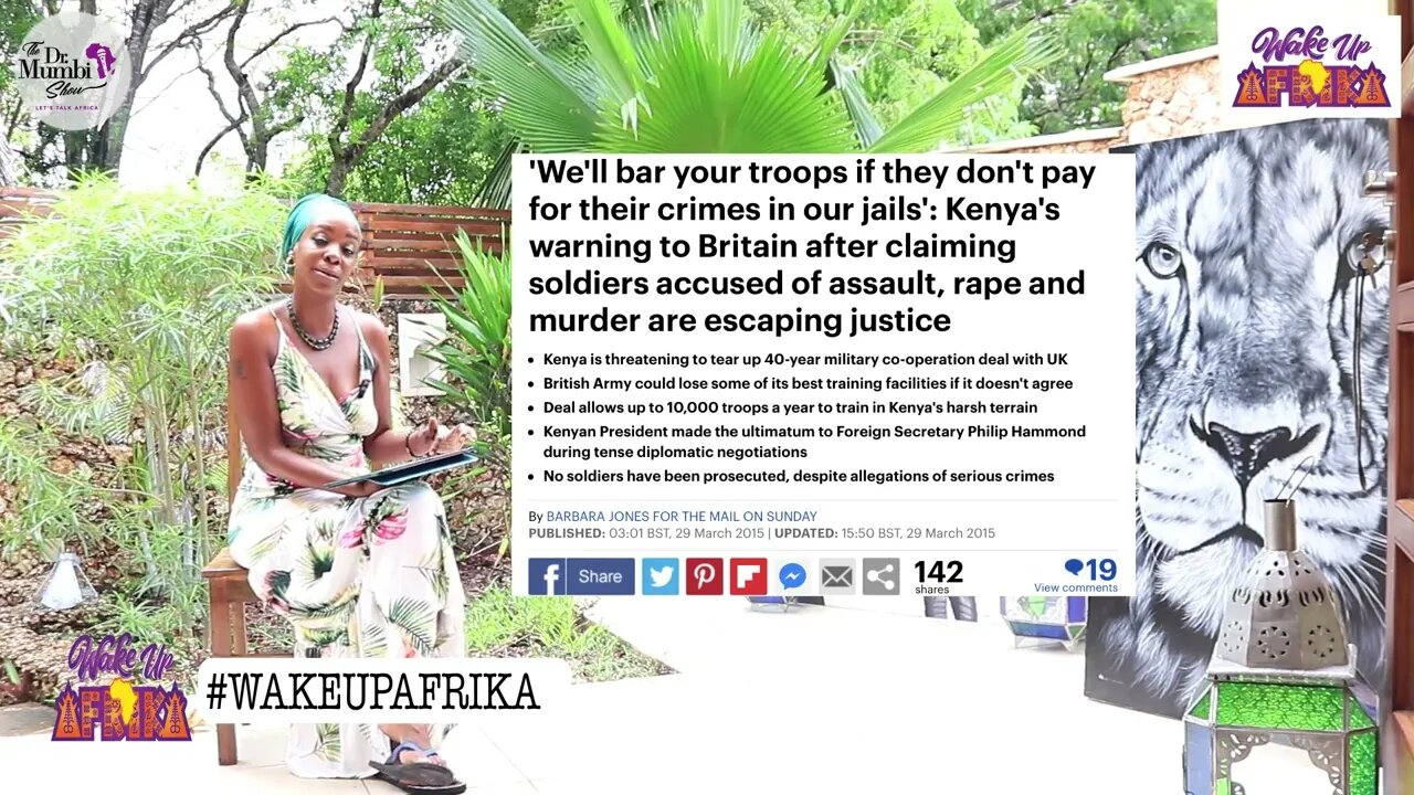 "HIGH ON COCAINE" British Soldiers Who Started 10,000 ACRE FIRE in KENYA Loose DIPLOMATIC IMMUNITY!