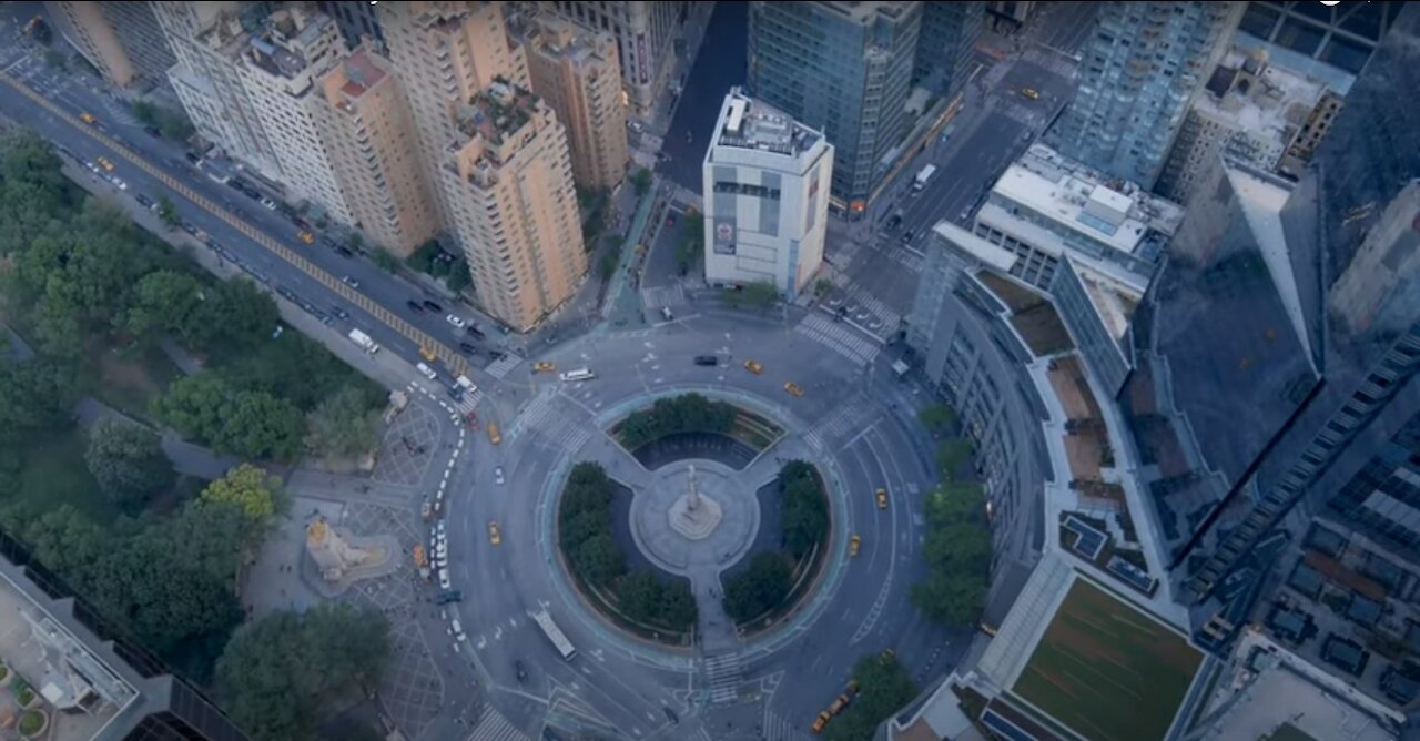 Columbus Circle New York City 2021
