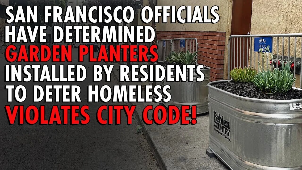 San Francisco Homeless Planter War Reaches Flash Point in Troubled Alley