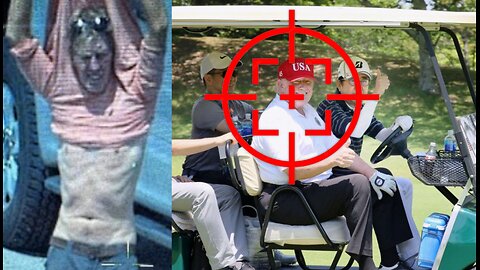 Left Wing Maniac fires shots Trump on Golf Course & Liberals say he deserved it.