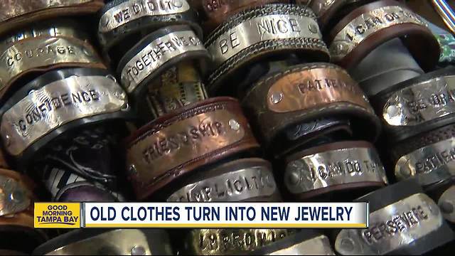 Nonprofit turns clothes into handbags, bracelets to benefit food pantry, families in need