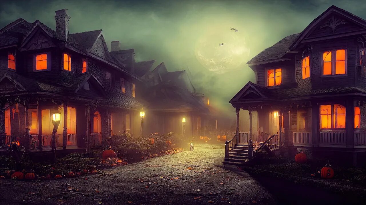 Autumn Halloween Music – Streets of Burnfall | Dark, Haunting