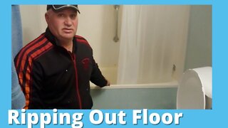 Complete Mobile Home Bathroom Remodel Pt 1