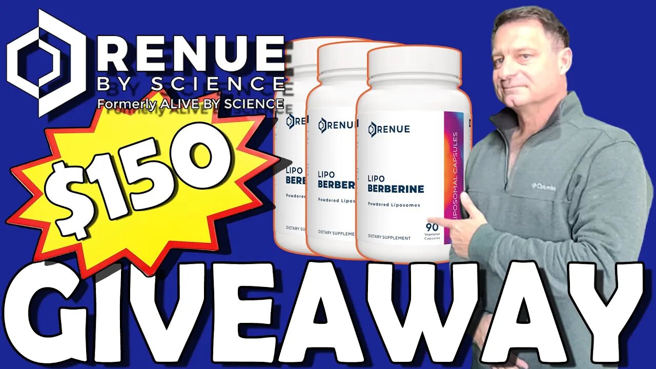 $150 MEGA Longevity GIVEAWAY | RENUE by SCIENCE