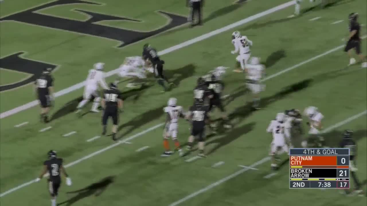 Broken Arrow football round 1 highlights