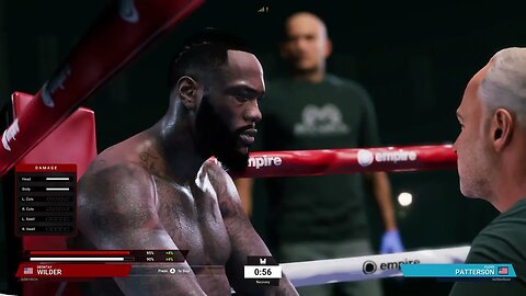 Undisputed Online Ranked Gameplay Deontay Wilder vs Floyd Patterson 3 (Chasing Platinum)