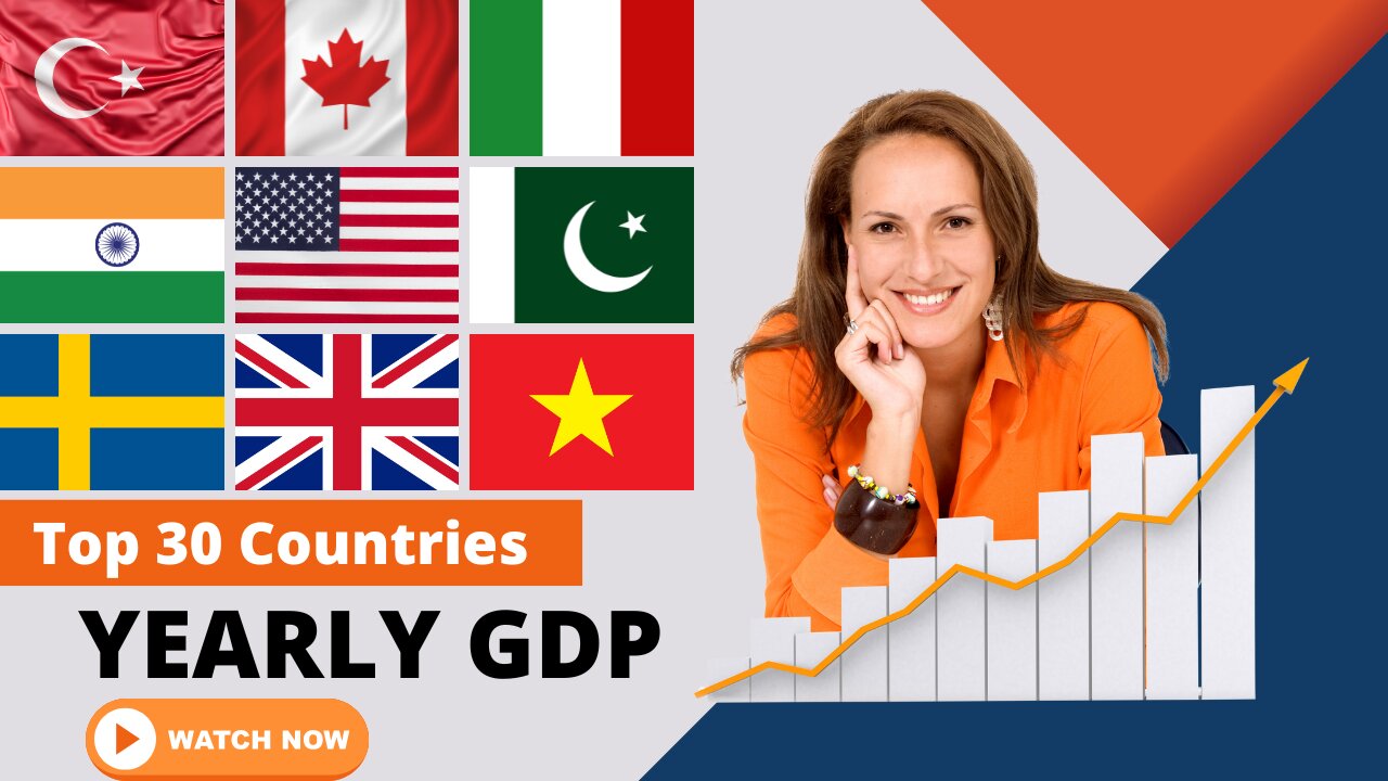 GDP Rankings of 30 Countries | Exploring the Economic Powerhouses of the World 💰🌍