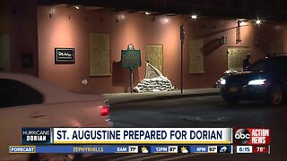 St. Augustine prepared for Dorian