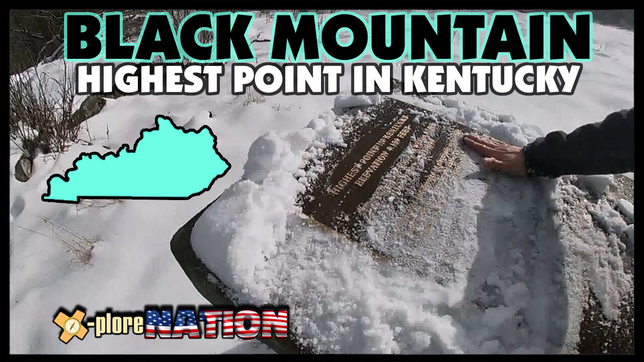 US State Highpointing: Black Mountain, highest point in Kentucky