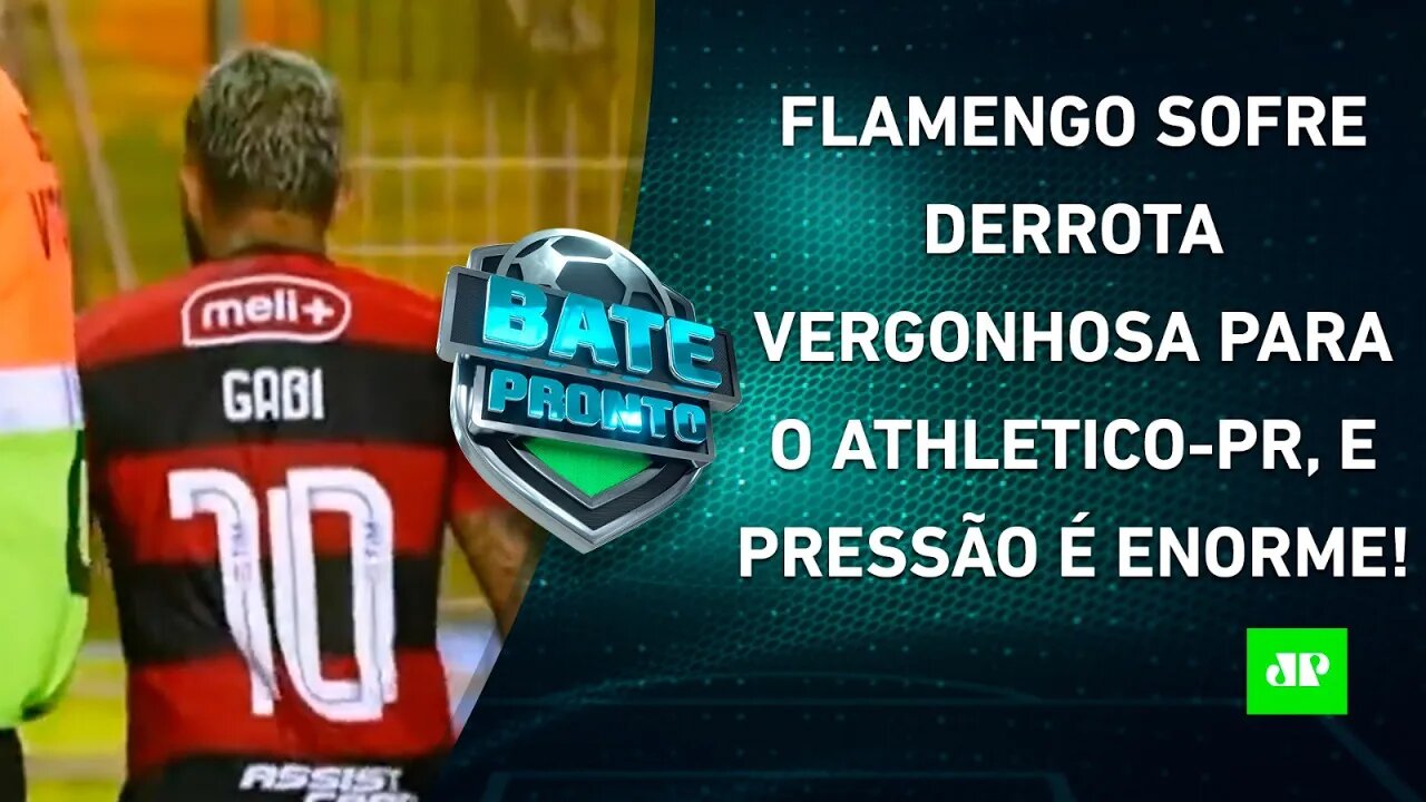 E AGORA, Sampaoli? Flamengo LEVA 3 do Athletico, e PRESSÃO é ENORME; SPFC TAMBÉM PERDE | BATE PRONTO