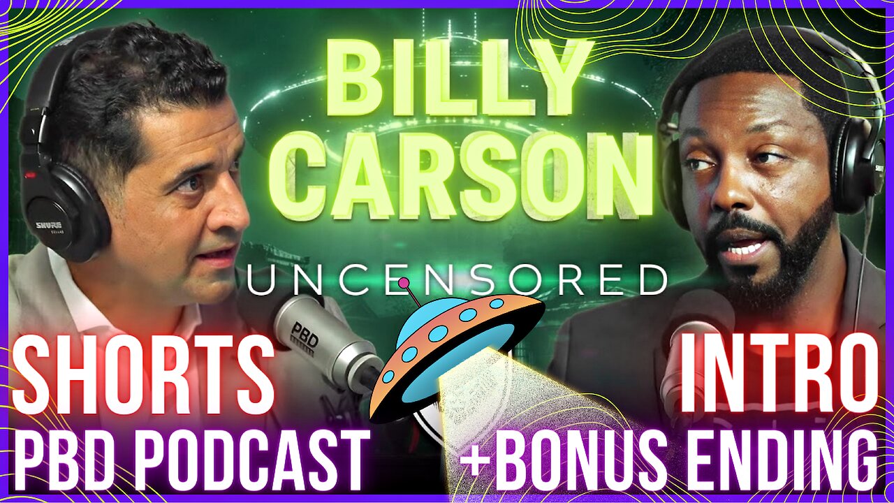 SHORTS 🪙 PBD Podcast | Billy Carson Intro | Exploration Of The Unknown +Bonus Ending