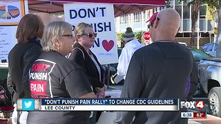 Dont punish pain rally