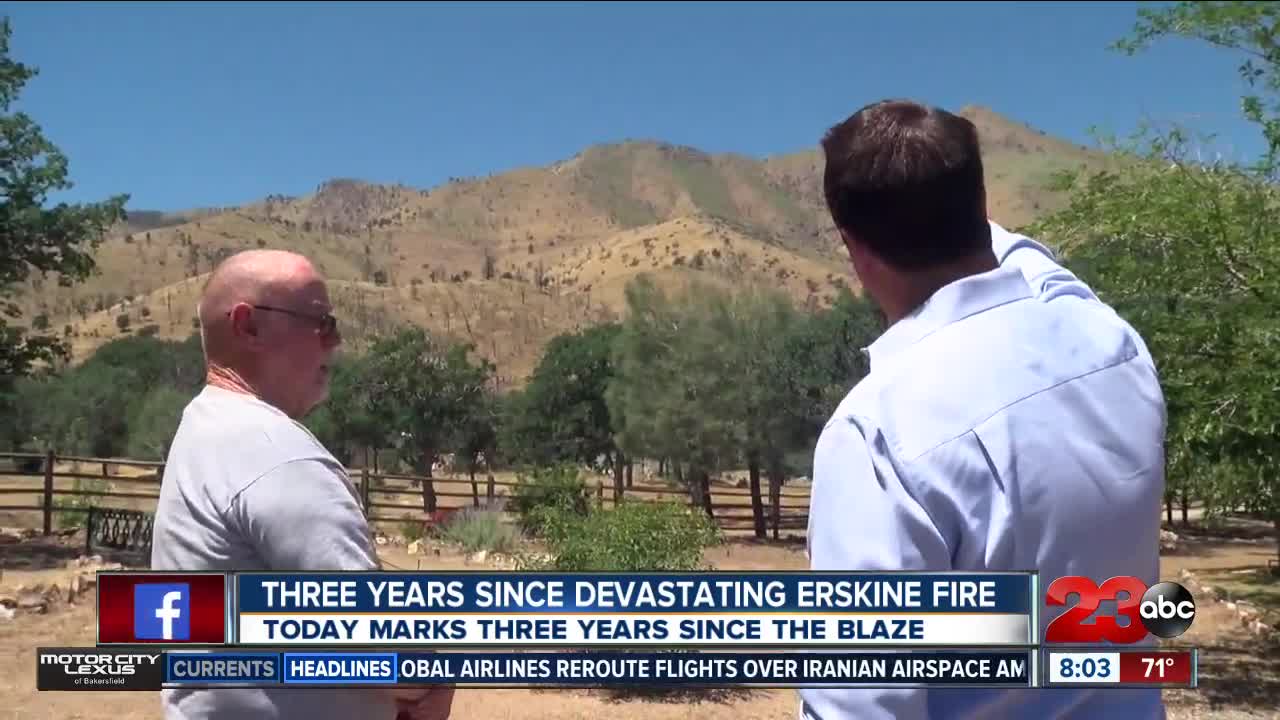 Erskine Fire 3rd Anniversary