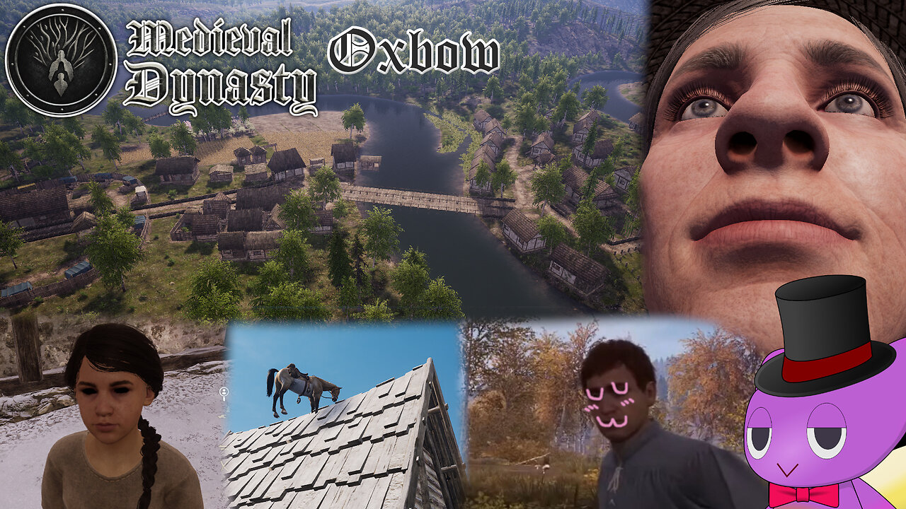 Medieval Dynasty Oxbow hard mode experience! 400% tax + hard mode + tips + massive town preview!